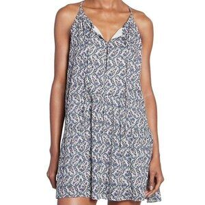 NWT Isabel Marant Etoile Kayne Blue Floral Dress EU 36